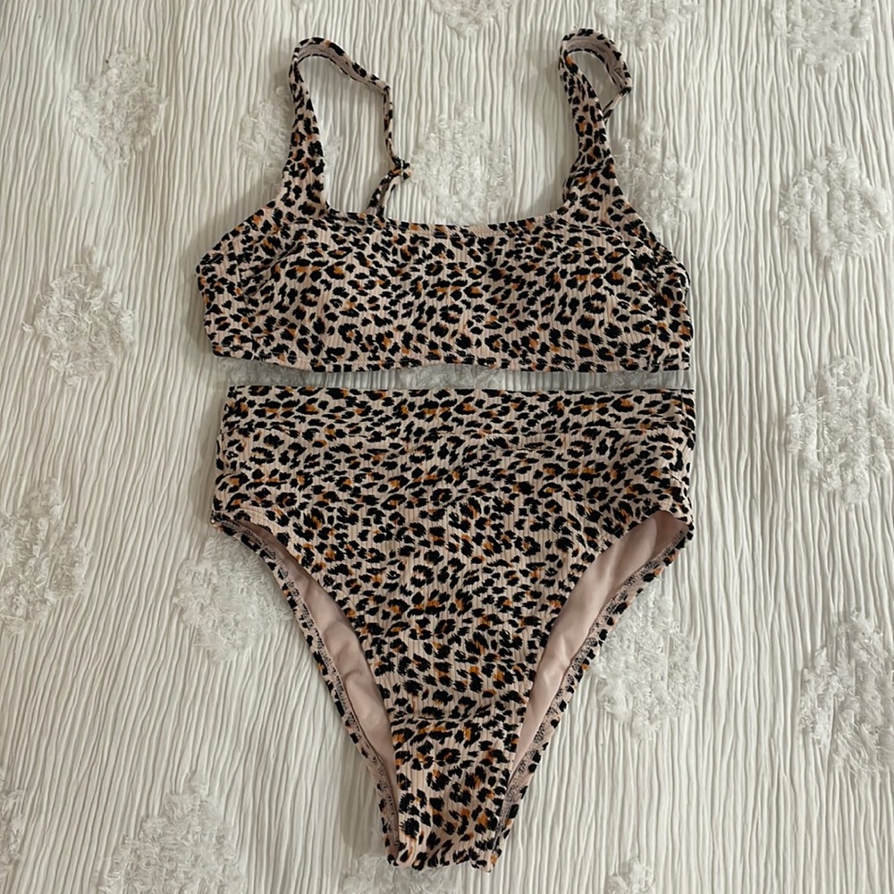 Target leopard highwaisted bikini